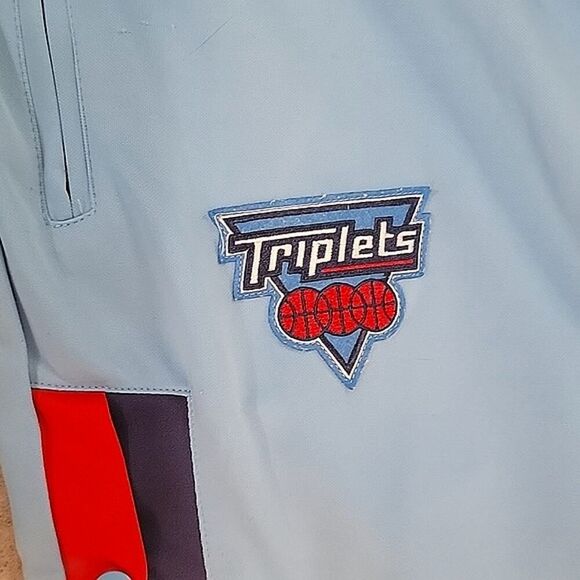 BIG 3 Ice Cube Triplets Blue Red Warm-Up Jacket / Pants Suit, Snap-Button L-XL - Picture 13 of 16